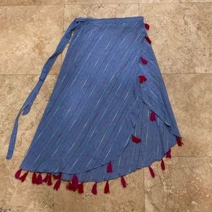 Red Carter Skirts - Red Carter Navya Wrap Skirt M Red Carter Skirts - Red Carter Navya Wrap Skirt M